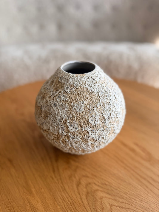Vase i krater glasur