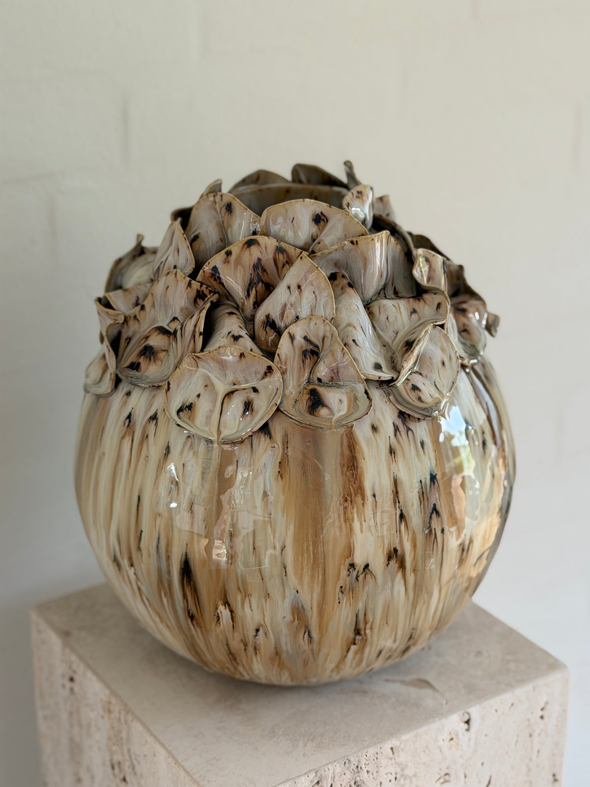 Stor vase, blomst