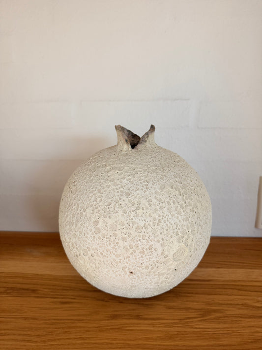 Vase i kraterglasur